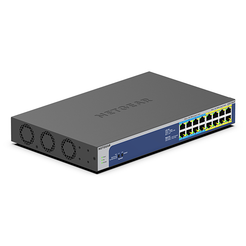 Netgear GS516UP - Switch - unmanaged - 8 x 10/100/1000 (PoE+), Ansicht 4