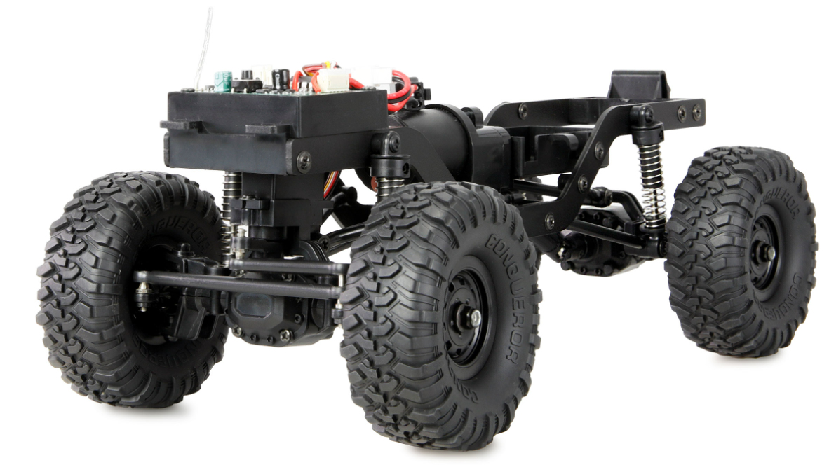 Amewi RC Crawler Mini-Cabalo AMXRock 4WD 1 16 RTR grau, Ansicht 3
