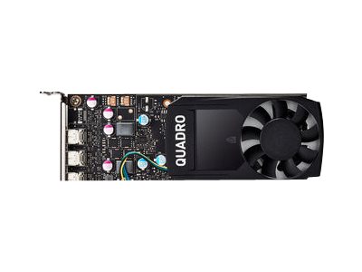 NVIDIA Quadro P400 - Grafikkarten - Quadro P400 - 2 GB GDDR5 - PCIe 3.0 x16 - 3 x Mini DisplayPort