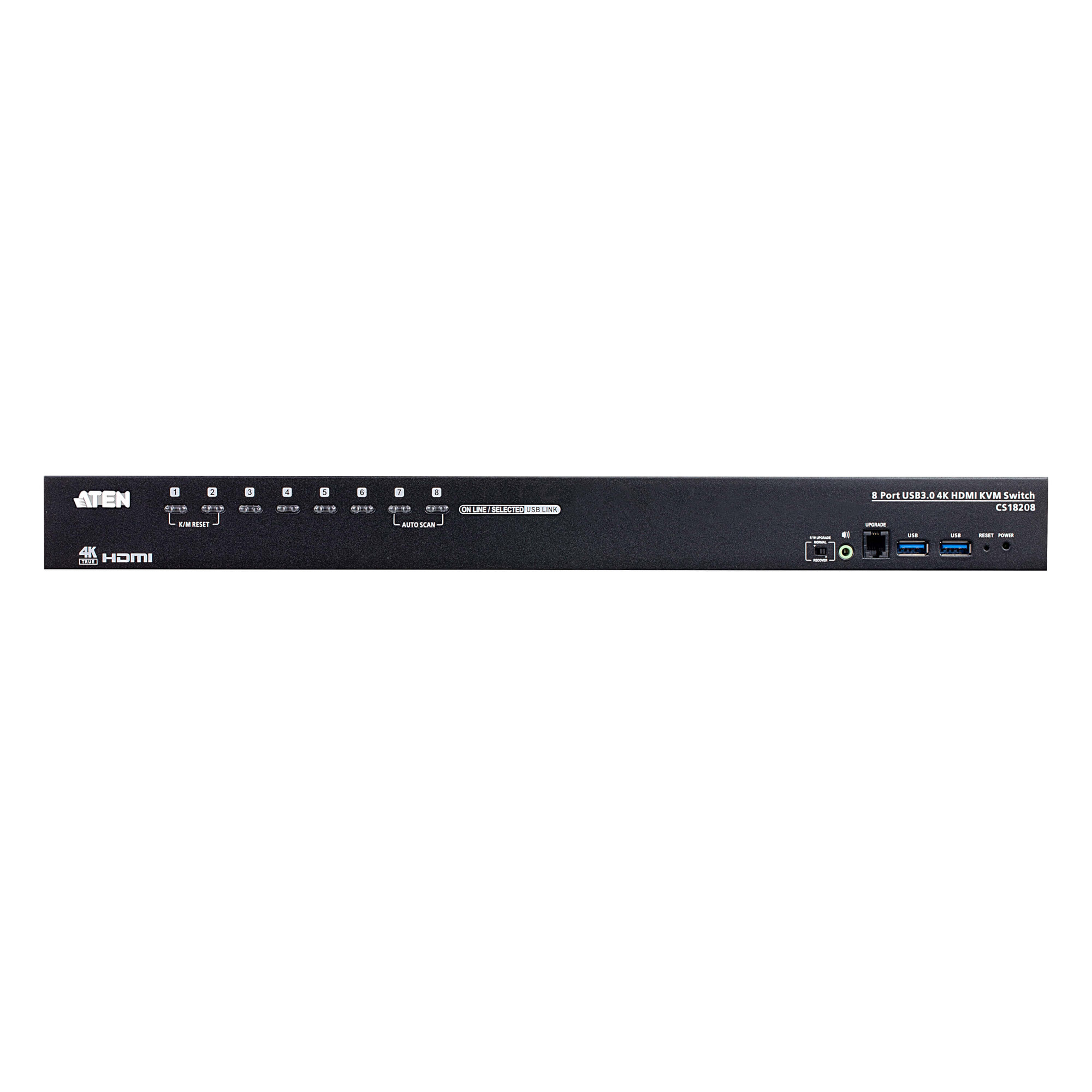 ATEN CS18208 - 4096 x 2160 Pixel - 4K Ultra HD - 9,77 W - Schwarz