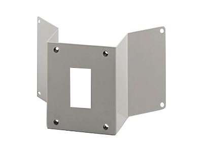 AXIS T95A64 Corner Bracket + Corner bracket for AXIS T98A-VE Surveillance Cabinet and AXIS T95A00/T95A10 Dome Housings. When used with the AXIS T95 Dome Housings the wall bracket AXIS T95A61 is required.