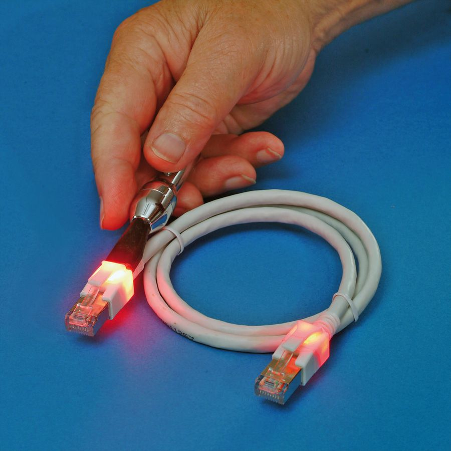 EasyLan S/FTP Kabel Kat.6 0.5m feuerrot - Kabel - Netzwerk, Ansicht 2