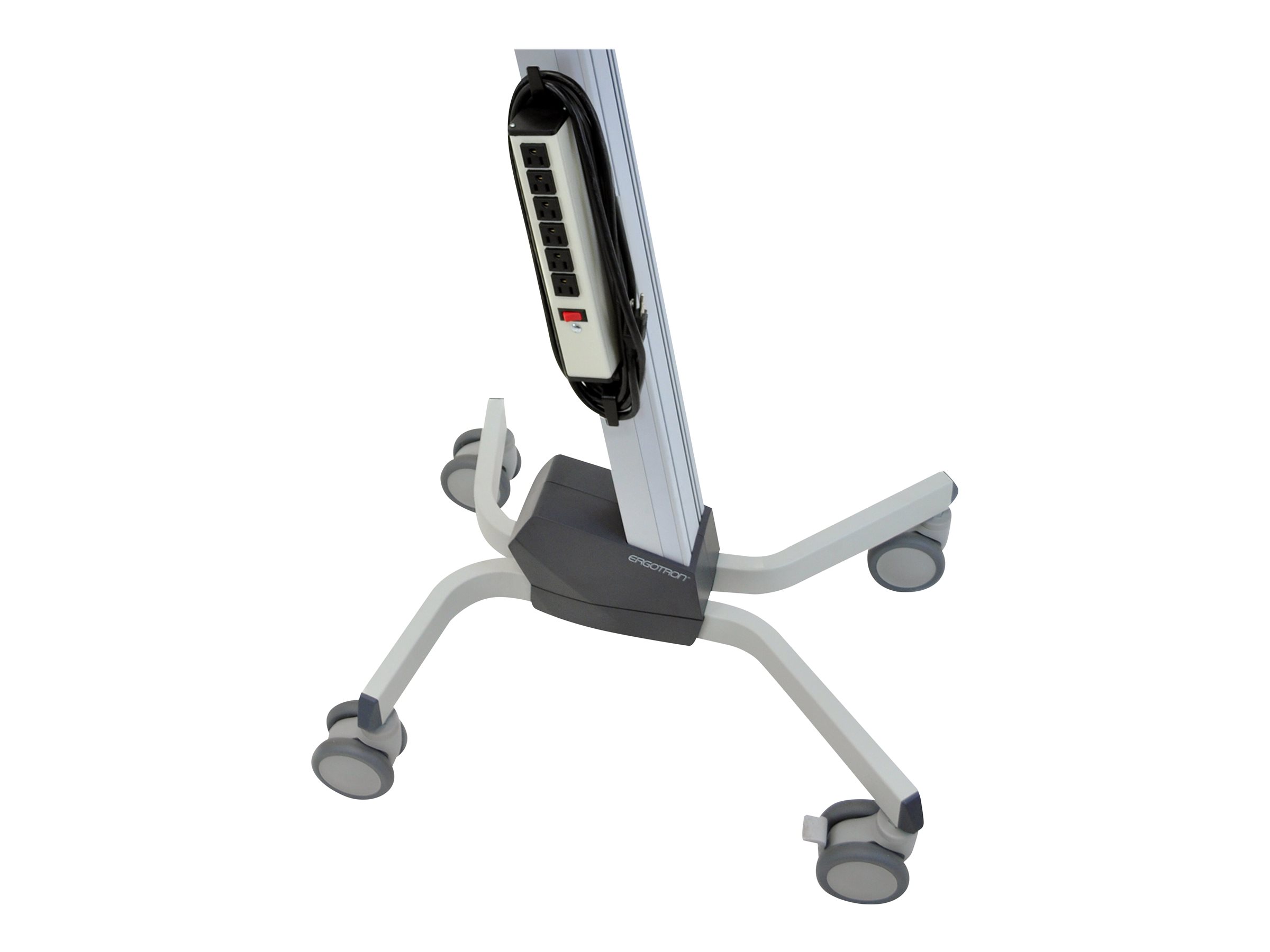 Ergotron Neo-Flex - Wagen - für Notebook  Maus  Barcode-Scanner - hochwertiger Kunststoff Aluminium Stahl - Zweistufiges Grau - Bildschirmgröße: 30.5-43.9 cm (12-17.3)