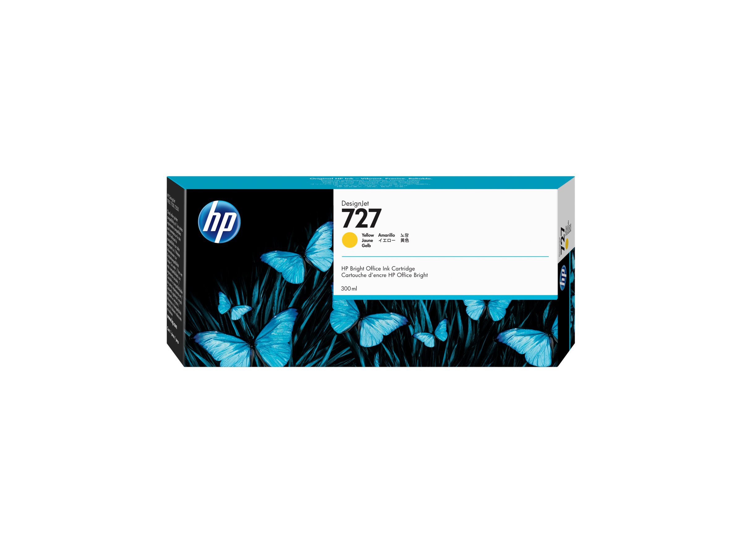 HP 727 - 300 ml - mit hoher Kapazität - Gelb