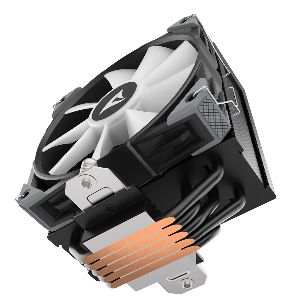 Sharkoon A50 RGB Single-Tower-Luftkühler - CPU-Kühler - 30 dB, Ansicht 3