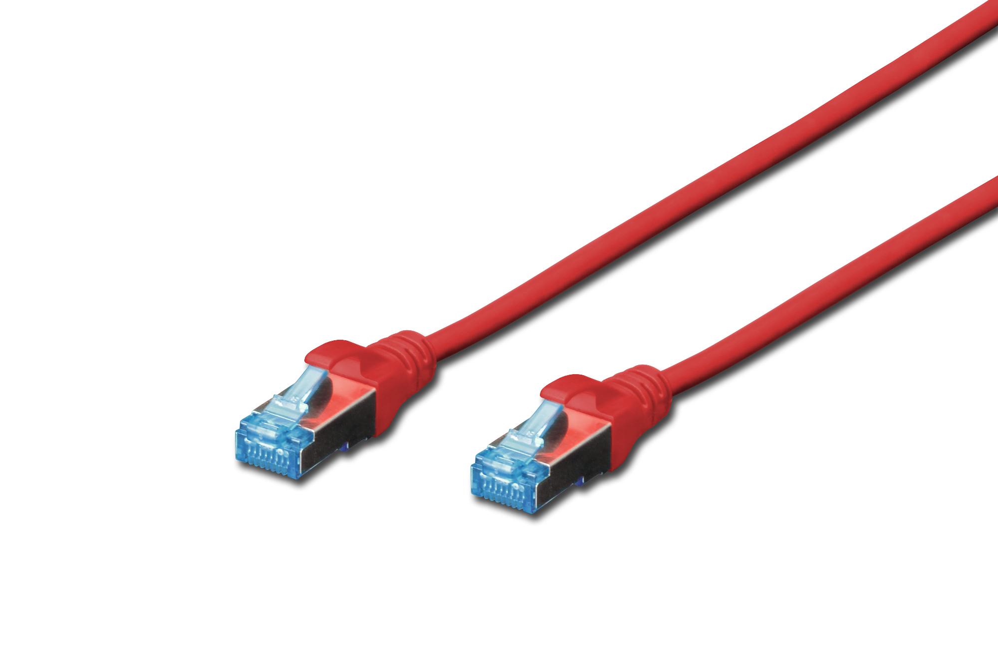 DIGITUS CAT 5e SF/UTP Patchkabel, 2 m, Cat5e, SF/UTP (S-FTP), RJ-45, RJ-45