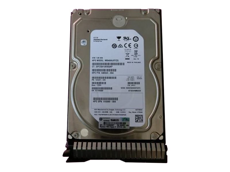 HP 4TB 7.2K 12G 3.5INCH MDL SC SAS HDD (872745-001)