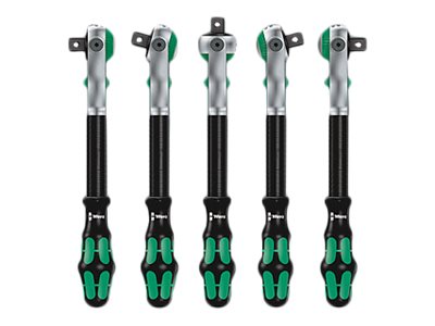 Wera Zyklop 8100 SA 2 - Schraubendreher mit Ratschenfunktion und Bit- sowie Steckschlüsselsatz, Ansicht 4