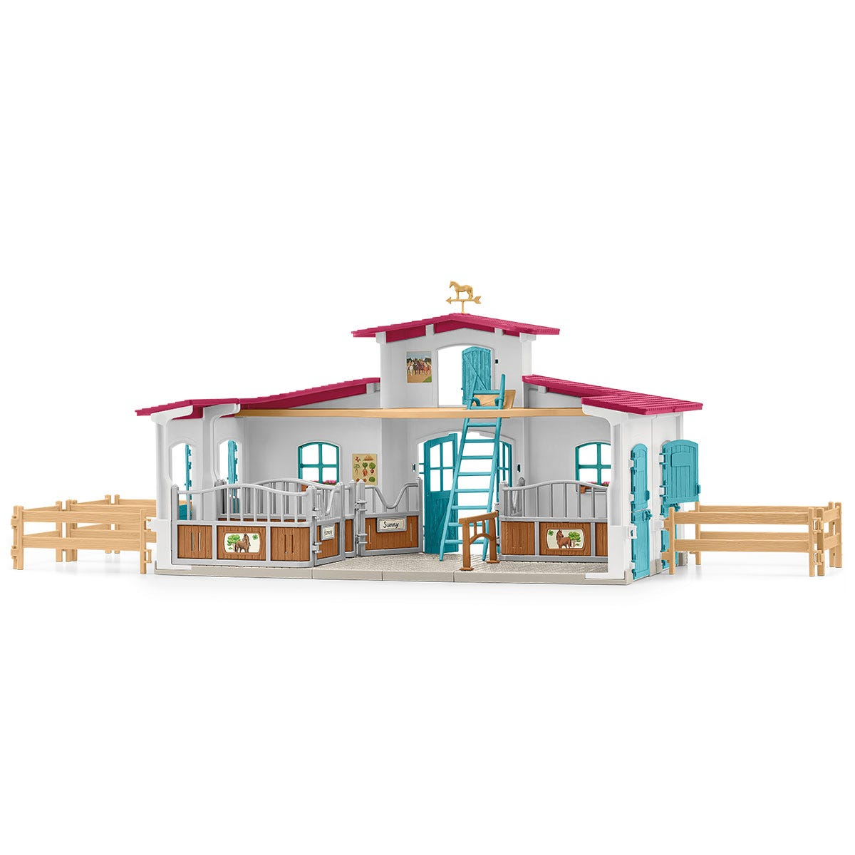 Schleich HORSE CLUB 42567 - Bauernhof - Horse Stable - Horses - 5 Jahr(e) - Mehrfarbig - Kunststoff, Ansicht 3