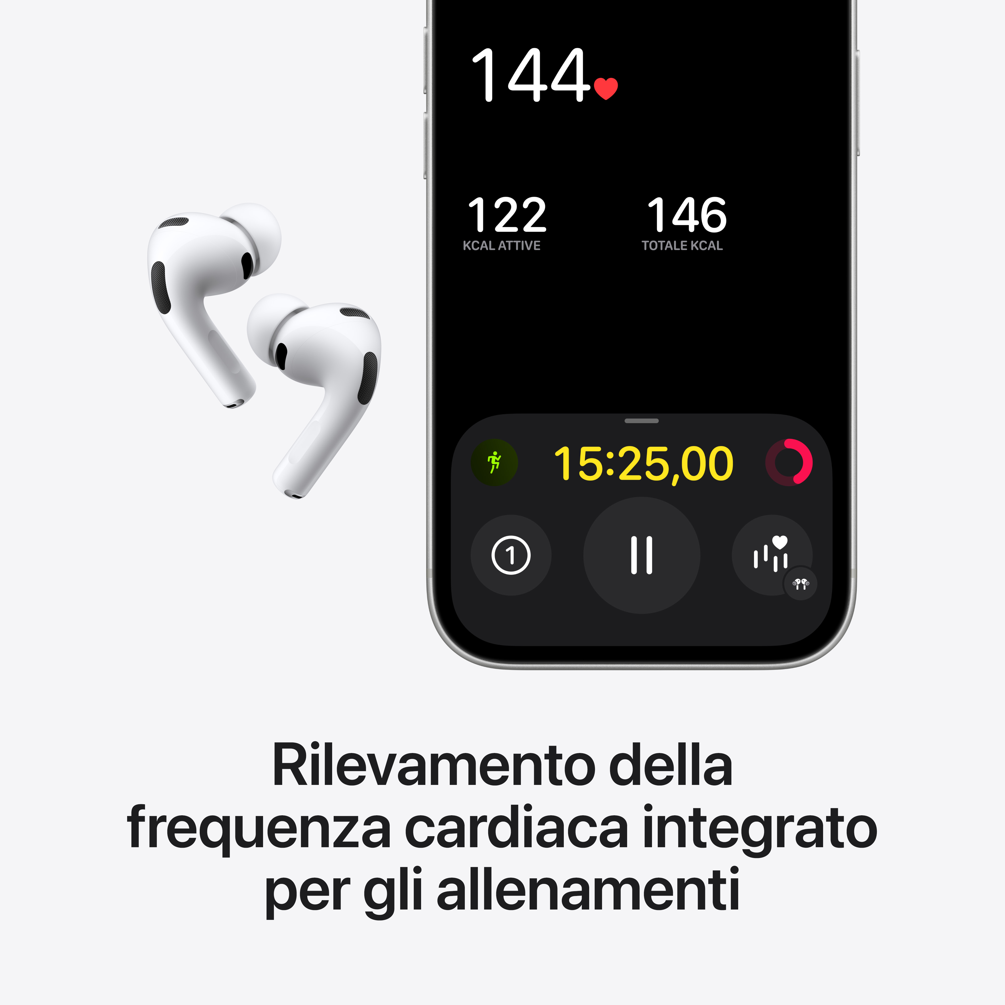 Apple AirPods Pro 3 - True Wireless-Kopfhörer mit Mikrofon, Ansicht 2