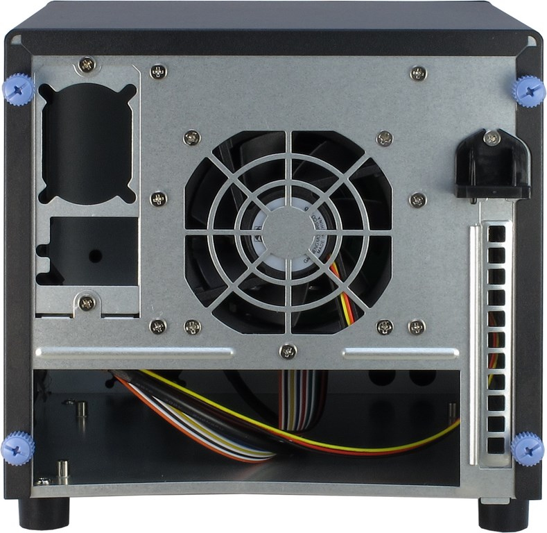 Inter-Tech IPC SC-4100 - USFF - Mini-ITX - ohne Netzteil (FlexATX), Ansicht 4