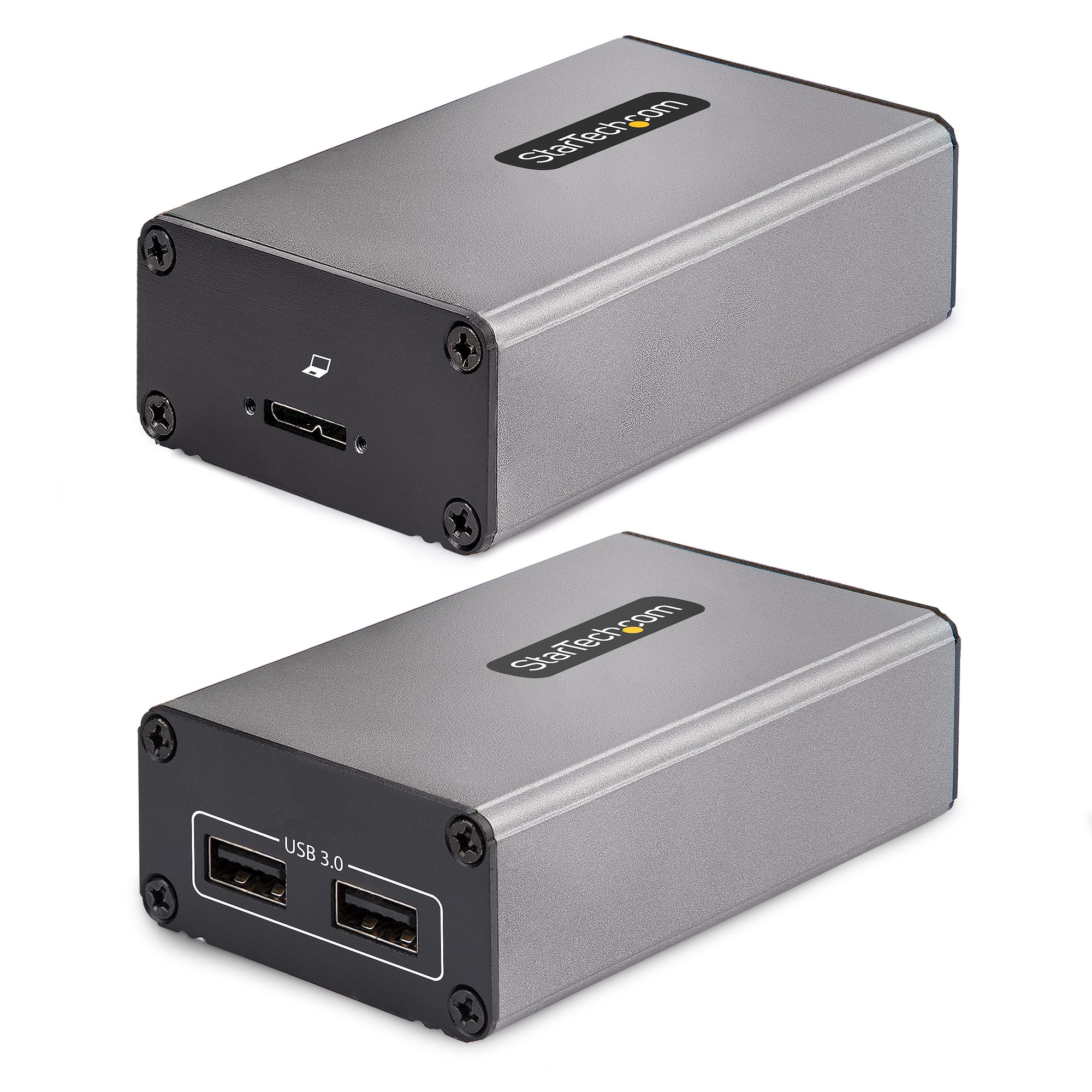 StarTech.com 2-Port USB 3.0 Extender over OM3 Multimode Fiber, LC/LC, 2x 5Gbps USB-A Hub, 350m (1150ft), Ansicht 2