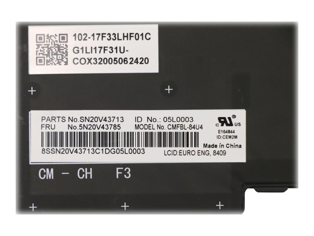 Lenovo Chicony - Ersatztastatur Notebook - hinterleuchtet, Ansicht 4