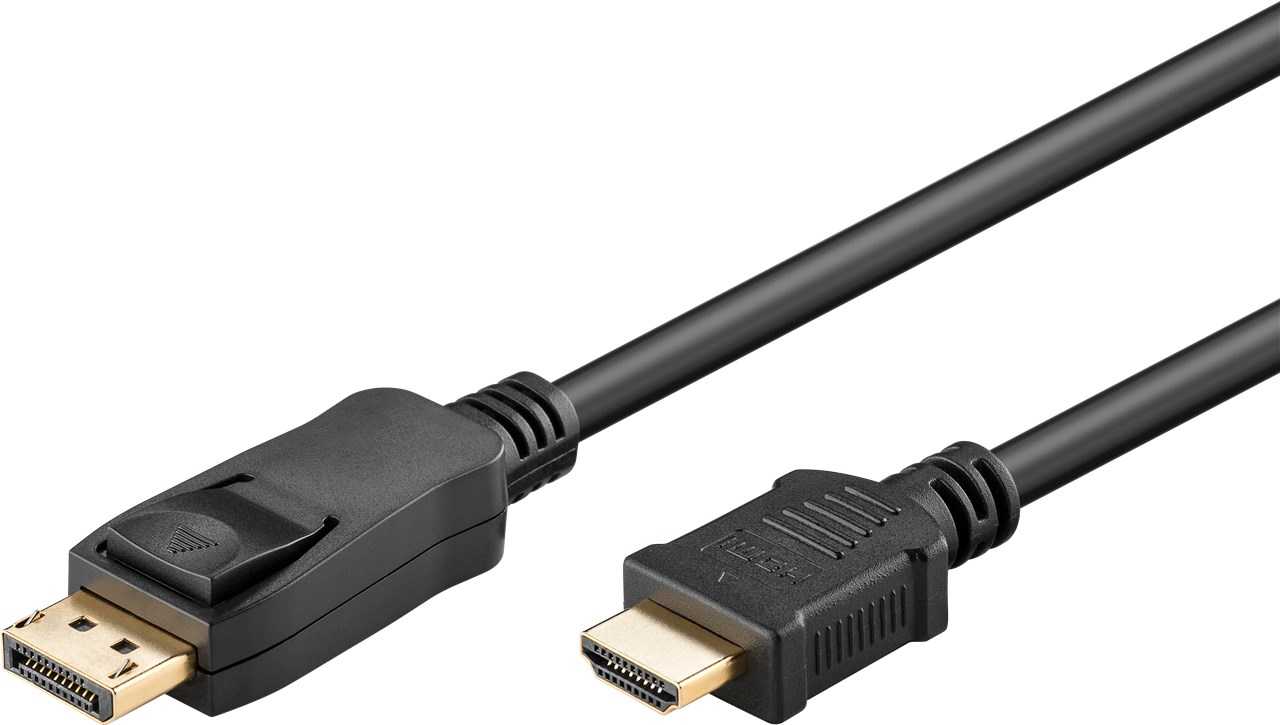 Goobay 64837 - DP 1.2 auf HDMI 1.4 A Stecker 4Ka30Hz 3 m - Digital/Display/Video, Ansicht 2