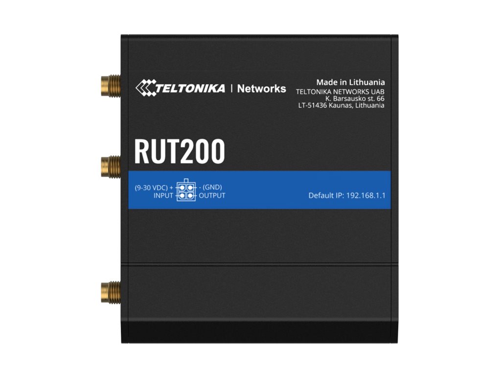 Teltonika · Router· RUT200· Kompakter-4G/LTE· eSIM, Ansicht 2