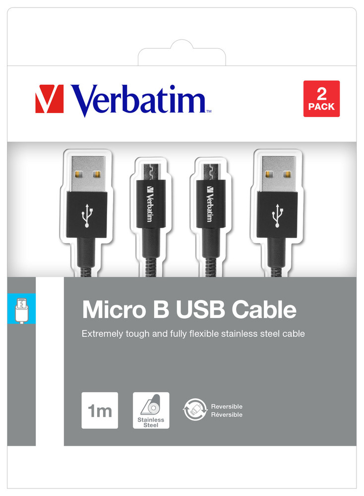 Verbatim Sync and Charge - USB-Kabel - USB (M), Ansicht 2