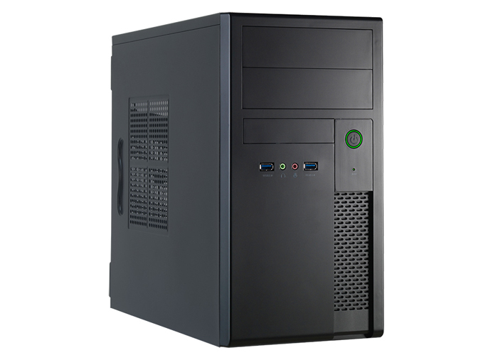 Chieftec Mesh Series XT-01B - Tower - micro ATX 350 Watt (ATX12V 2.3/ PS/2), Ansicht 3