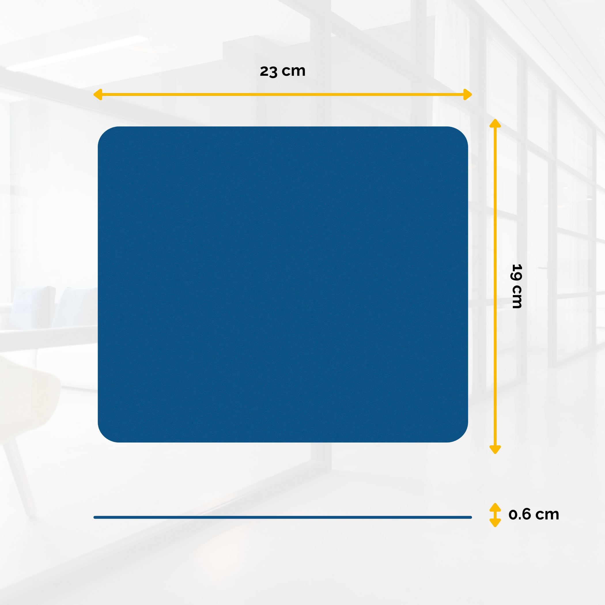 Fellowes Economy - Mauspad - Blau, Ansicht 2