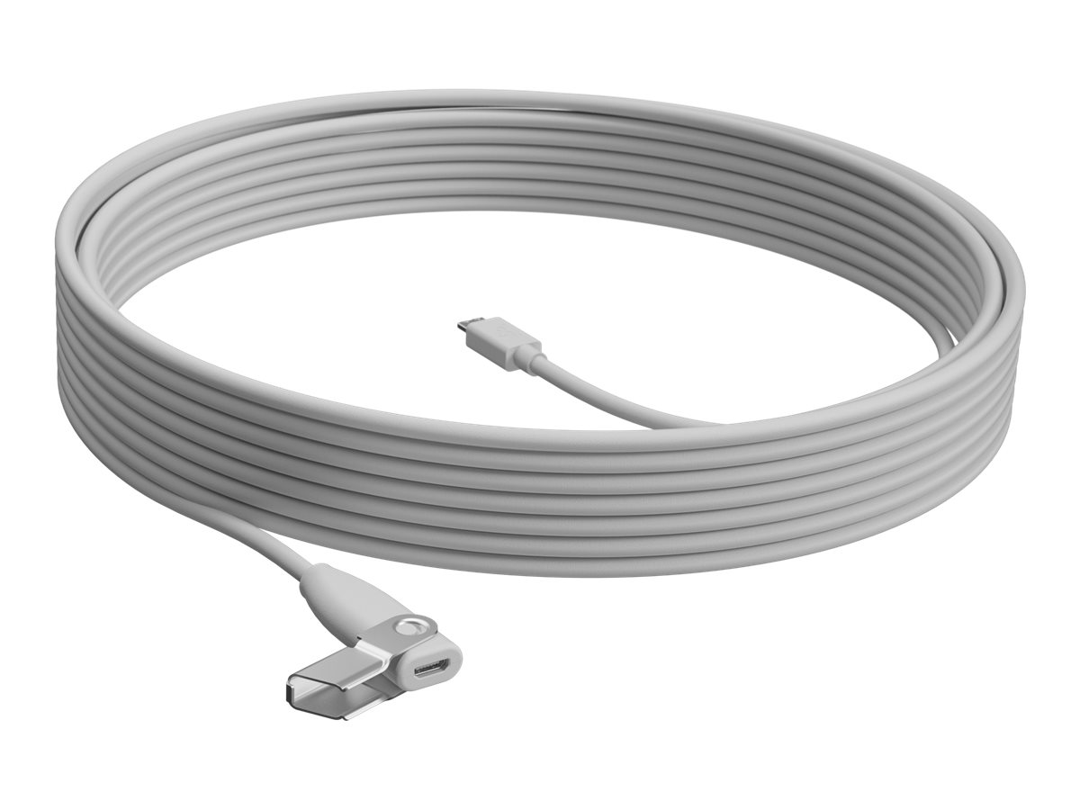 LOGI RALLY MIC POD EXTENSION CABLE WHITE (952-000047)