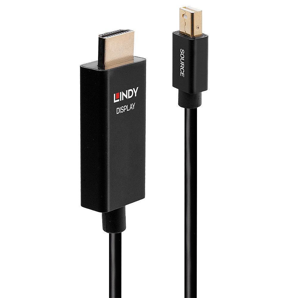 Lindy Adapterkabel - Mini DisplayPort männlich zu HDMI männlich, Ansicht 2