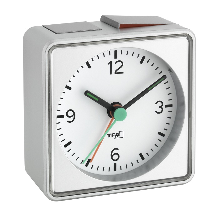 TFA Push - Wecker - viereckig - Quarz - Schreibtisch, Ansicht 2