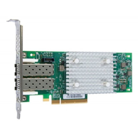 QLogic 16Gb FC Dual-Port HBA (Enhanced Gen 5) - Hostbus-Adapter - PCIe 3.0 x8 Low-Profile - 16Gb Fibre Channel x 2 - für ThinkSystem SR250; SR530; SR590; SR630 V2; SR645; SR650 V2; SR665; SR850 V2; ST650 V2