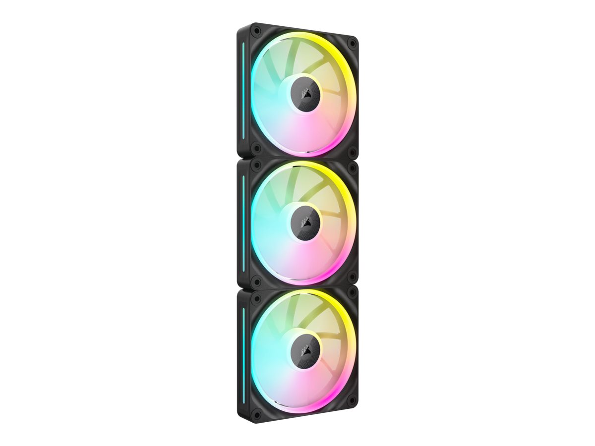 Corsair iCUE Link LX120 RGB - Gehäuselüfter - 120 mm - Schwarz (Packung mit 3)