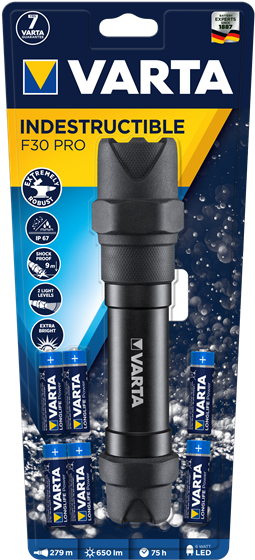Varta Indestructible F30 Pro - Taschenlampe - LED, Ansicht 3
