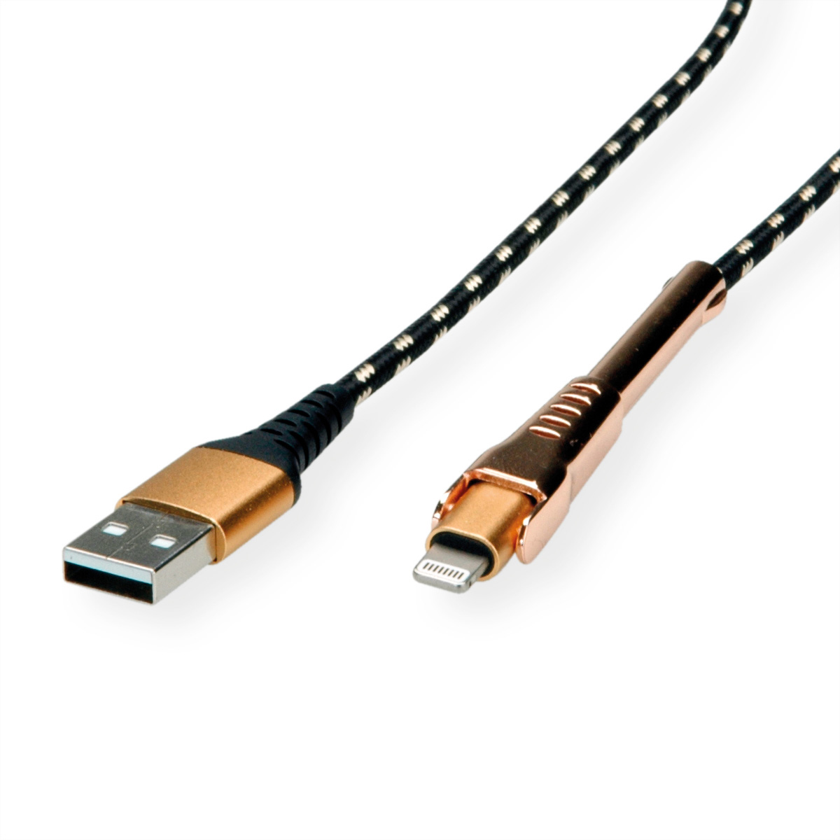 ROLINE Gold - Lightning-Kabel - Lightning männlich zu USB männlich