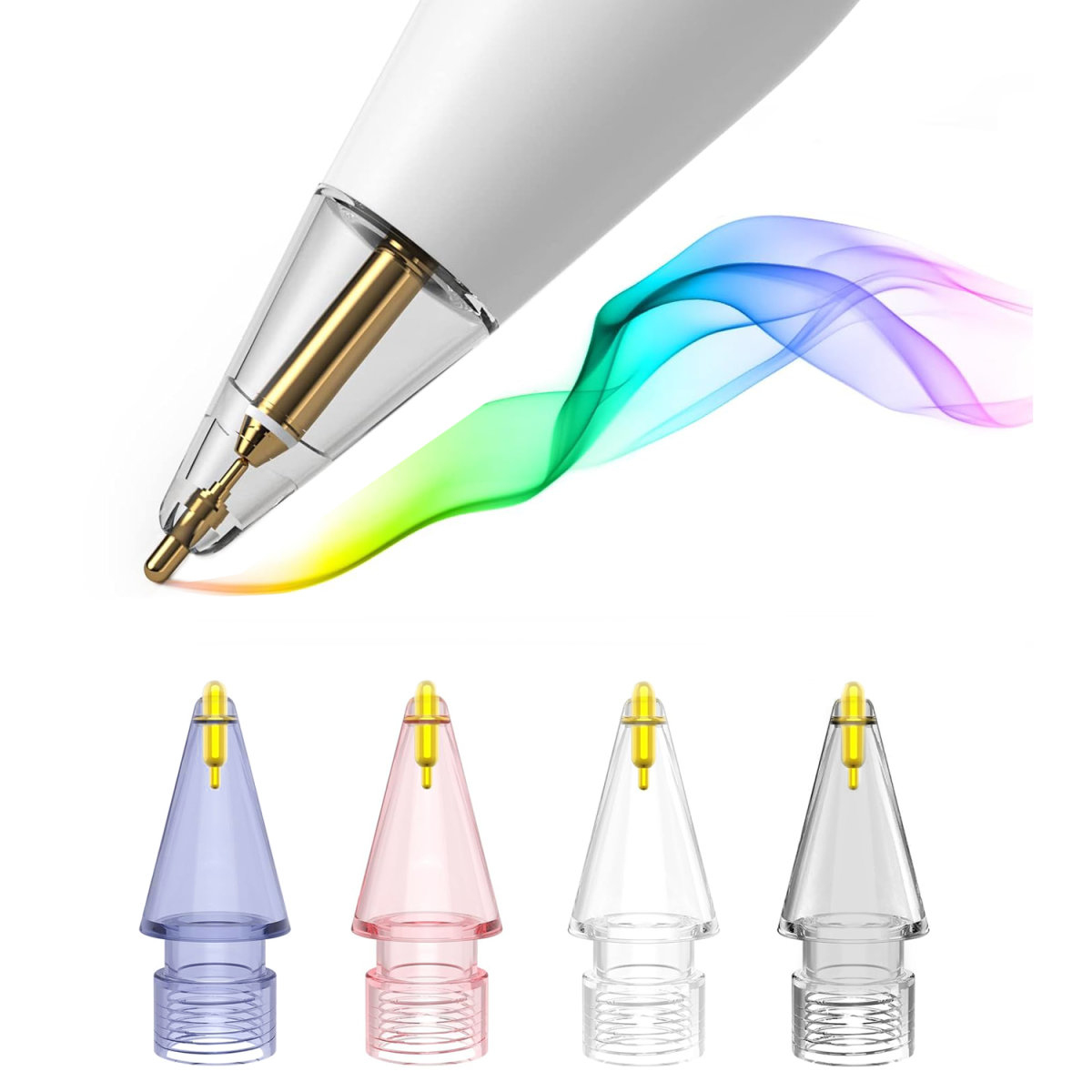 4smarts Ersatzspitzen Lucid Apple Pencil 4 Stk., Ansicht 2