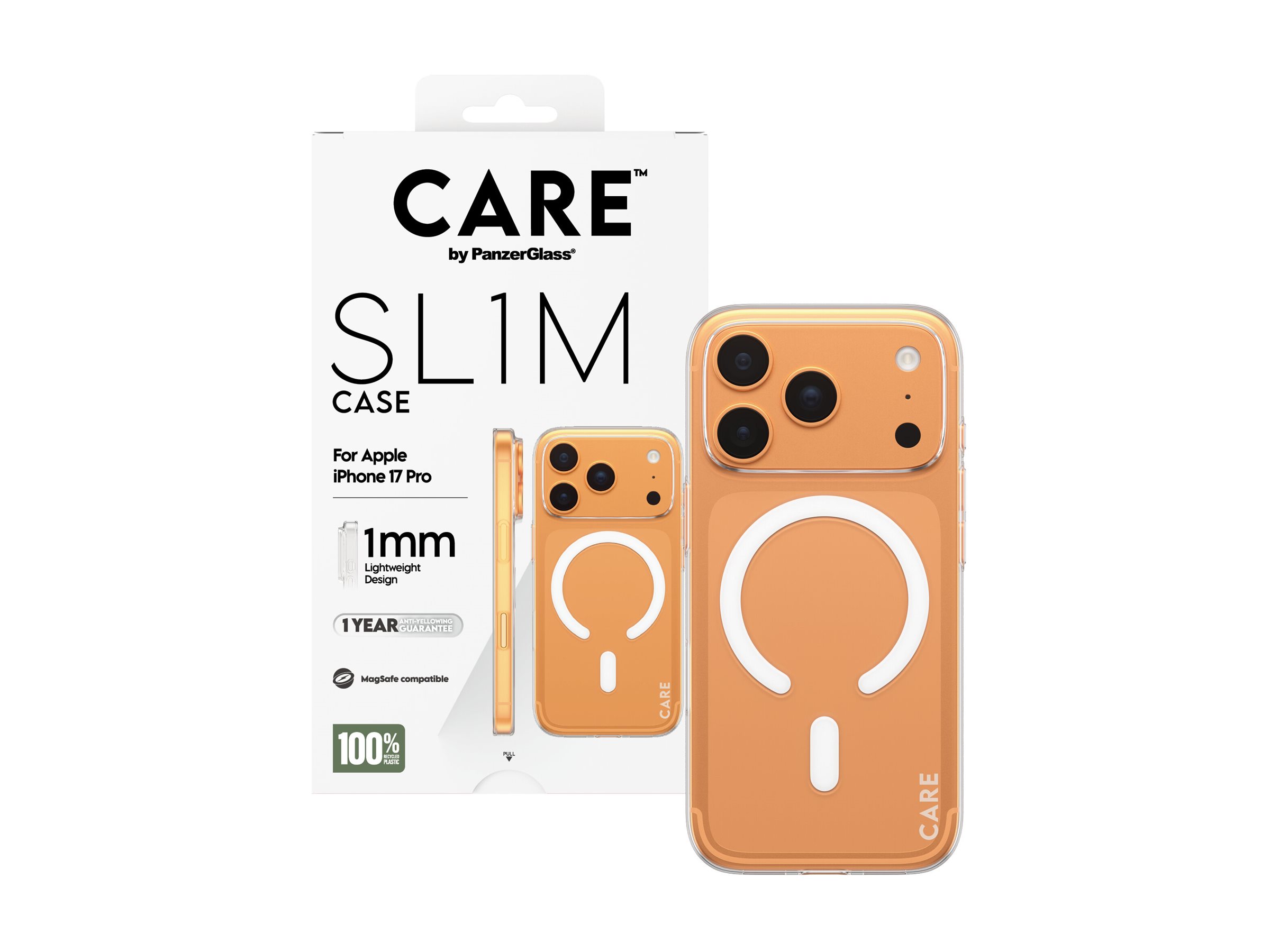 PanzerGlass CARE by SL1M Case Transparent iPhone 17 Pro, Ansicht 2