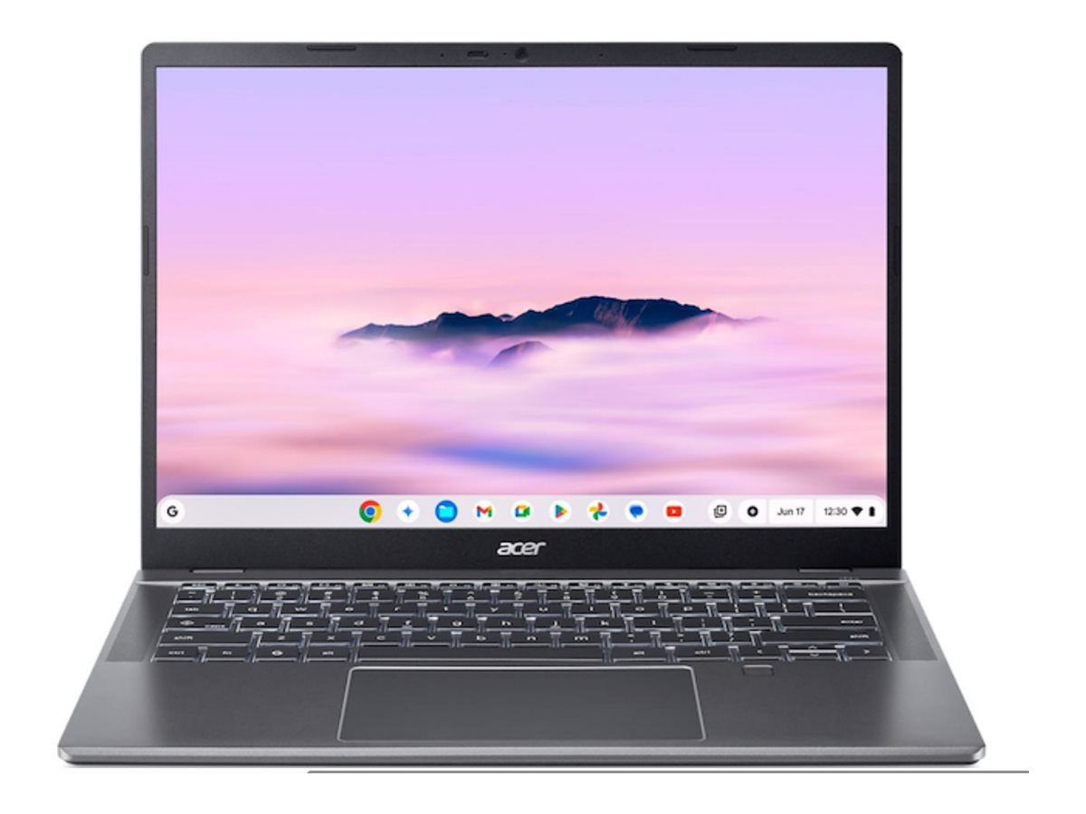 Acer Chromebook Plus 514 CBE594-2-TCO - Intel Core 3 100U / 1.2 GHz - Chrome OS - Intel Graphics - 8 GB RAM - 256 GB SSD NVMe, 3D Triple-Level Cell (TLC)