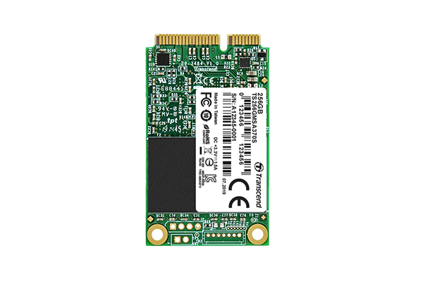 Transcend 370S - SSD - 256 GB - intern - mSATA, Ansicht 2