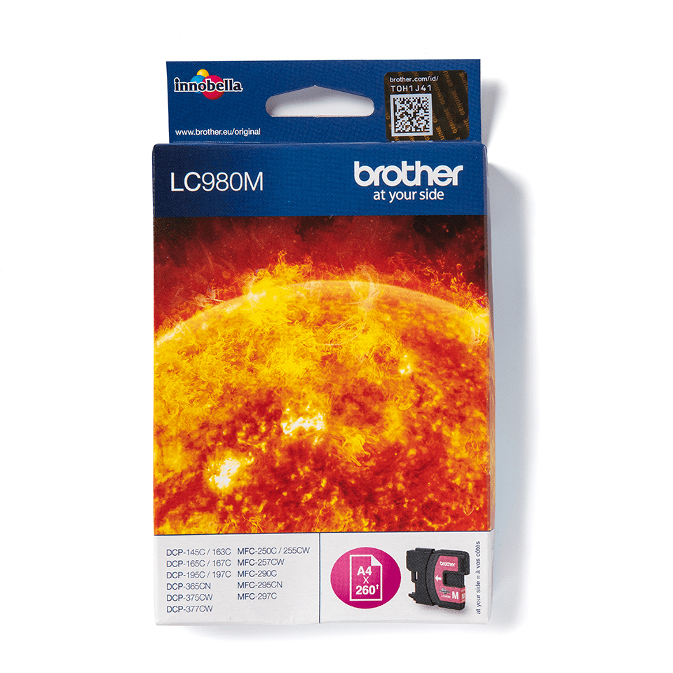 Brother LC LC980MBPDR - Tintenpatrone Original - Magenta - 5,5 ml