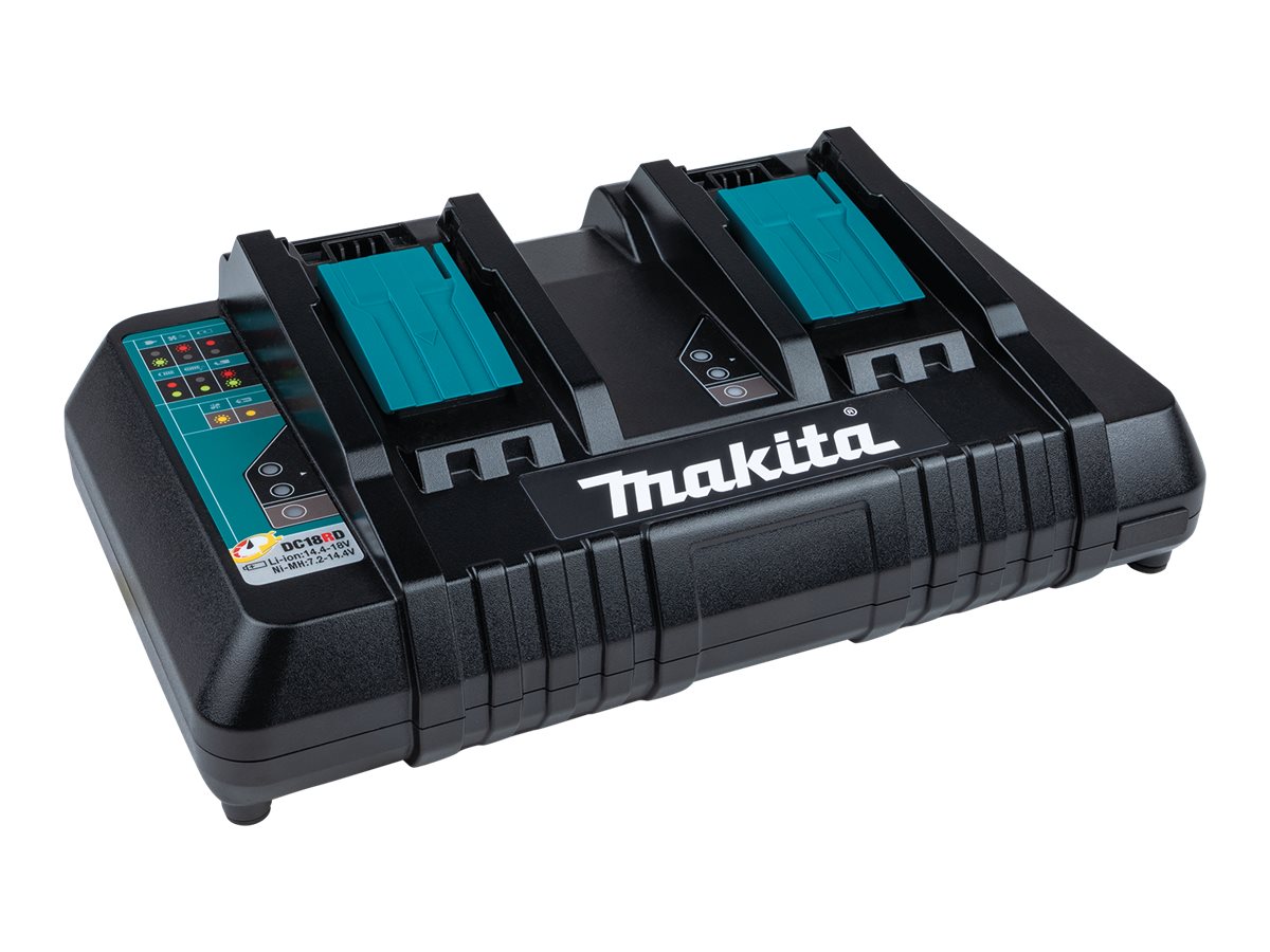 Makita DC18RD - Batterieladegerät - 2 x Batterien laden, Ansicht 4