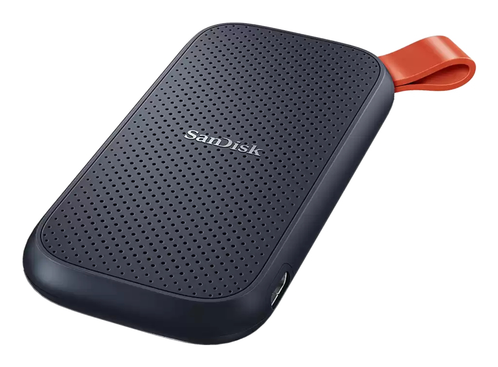 SanDisk Portable - SSD - 1 TB - extern (tragbar) - USB 3.2 Gen 2 (USB-C Steckverbinder), Ansicht 2
