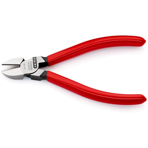 KNIPEX 70 01 140 - Diagonale Zange - 4 mm - Kunststoff - Stahl - Kunststoff - Stahl - Rot - 140 mm, Ansicht 3