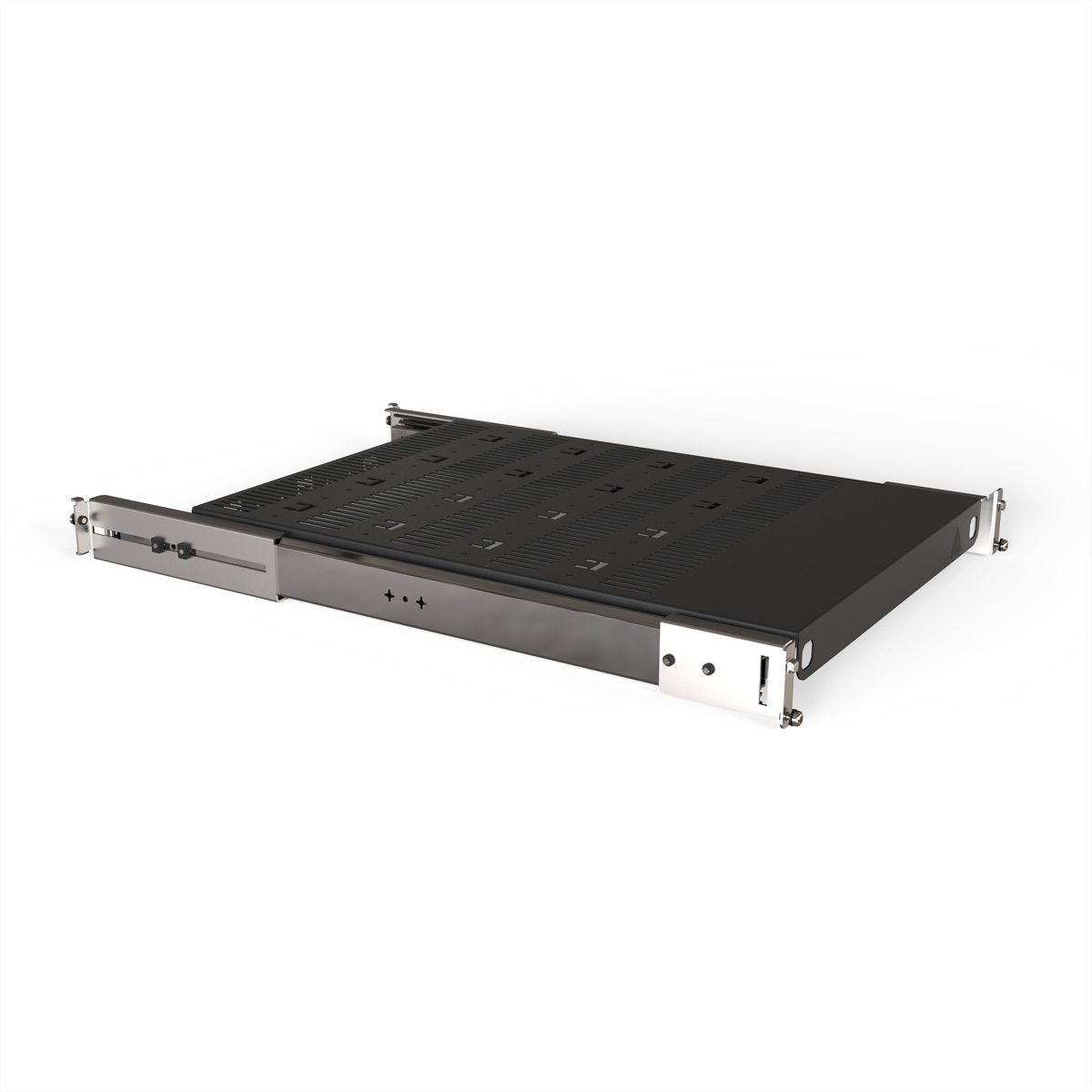 SCHROFF 19"SHELF TELE.2U 700D RAL7021 - Rack-Zubehör, Ansicht 2