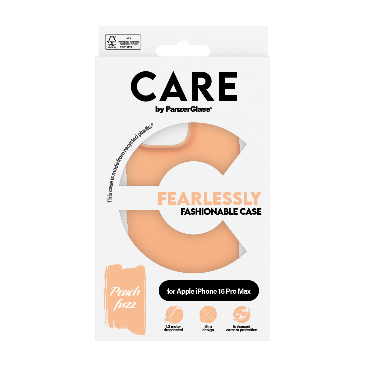 PanzerGlass CARE by PanzerGlass - Hintere Abdeckung für Mobiltelefon - Thermoplastisches Polyurethan (TPU), Ansicht 4