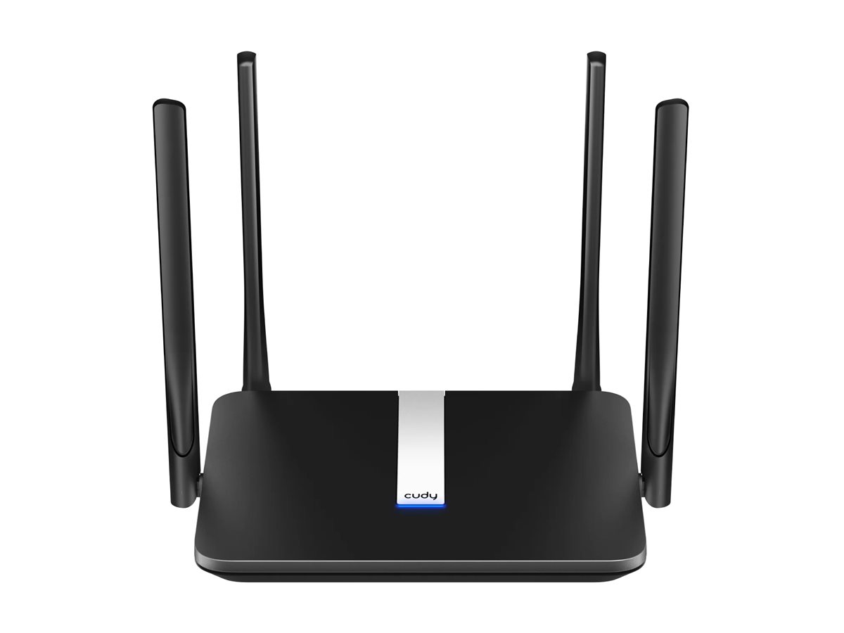 CUDY LT500 - Wi-Fi 5 (802.11ac) - Dual-Band (2,4 GHz/5 GHz) - Eingebauter Ethernet-Anschluss - 3G - Schwarz, Ansicht 3