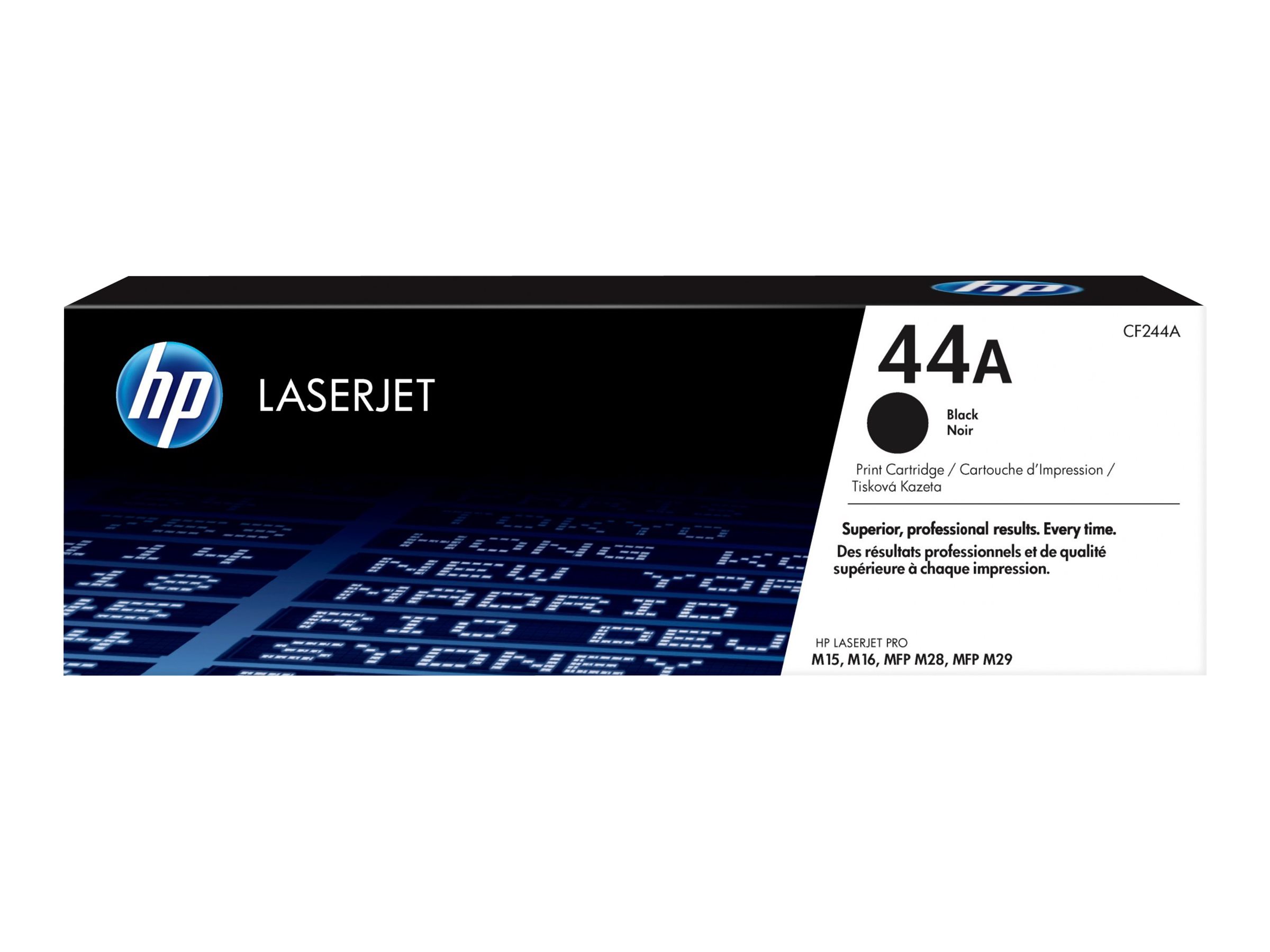 HP 44A - Schwarz - original - LaserJet - Tonerpatrone (CF244A)