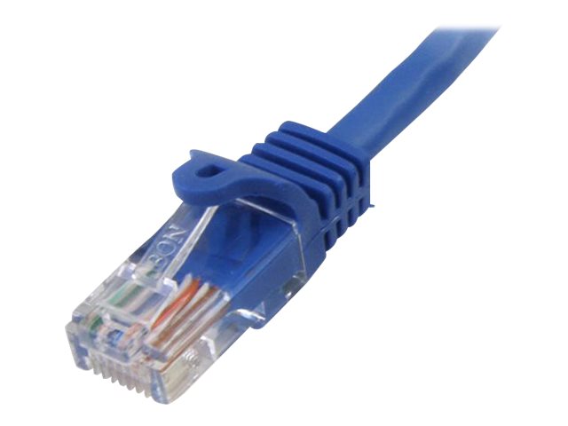 0.5M BLUE CAT5E PATCH CABLE