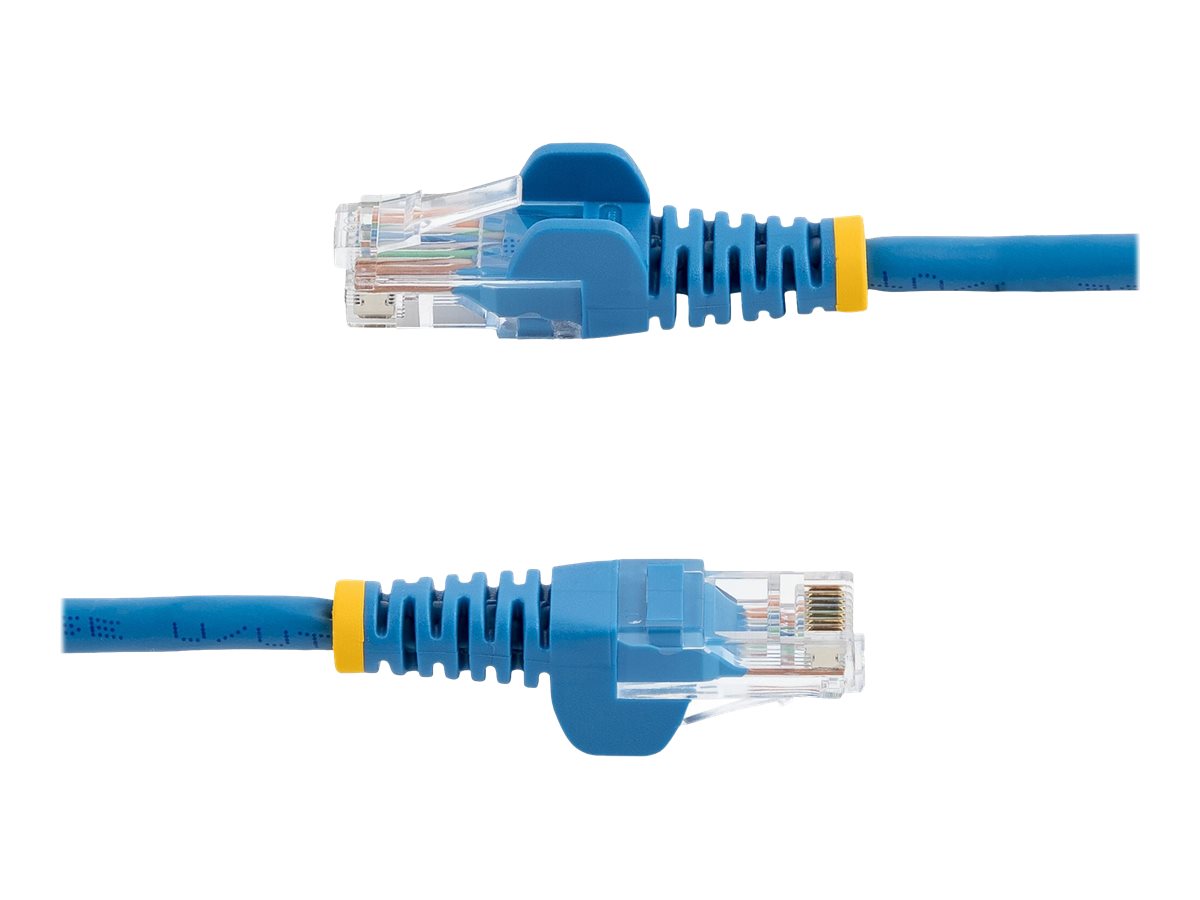 StarTech.com CAT5e Cable - 10 m Blue Ethernet Cable - Snagless CAT5e Patch Cord - CAT5e UTP Cable - RJ45 Network Cable - Patch-Kabel - RJ-45 (M)