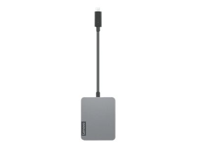 Lenovo USB-C Travel Gen2 - Hub - 1 x VGA + 1 x HDMI + 1 x 1Gb Ethernet + 1 x SuperSpeed USB, Ansicht 4