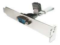 DIGITUS Slotblech Adapterkabel, D-Sub9/St - IDC 2x 5pin/Bu