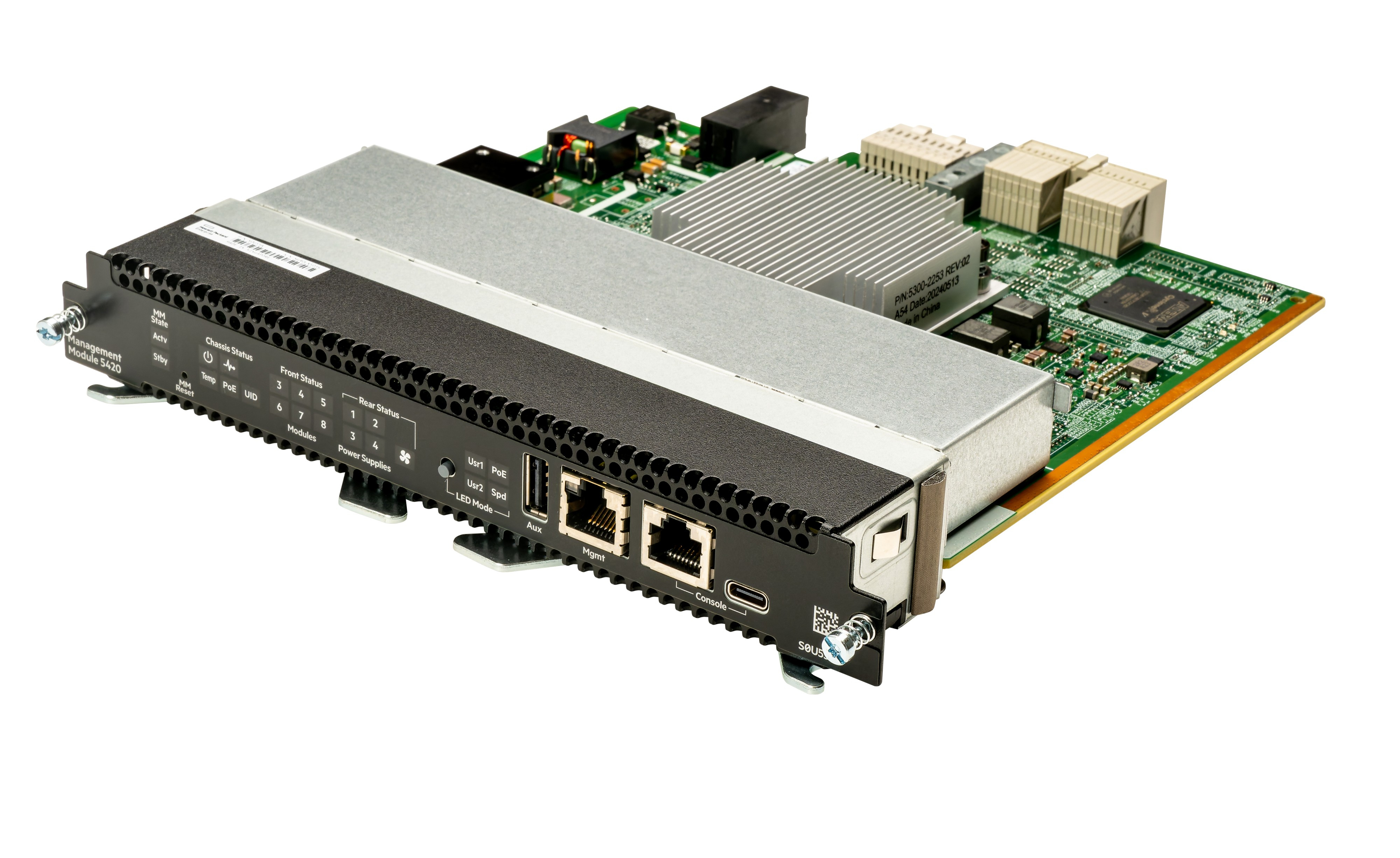 HPE Aruba Networking CX 5420 Management Module, Ansicht 2