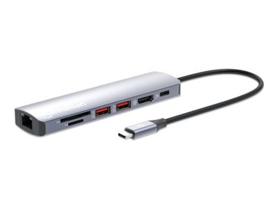 Manhattan Dockingstation - für Laptop - USB-C