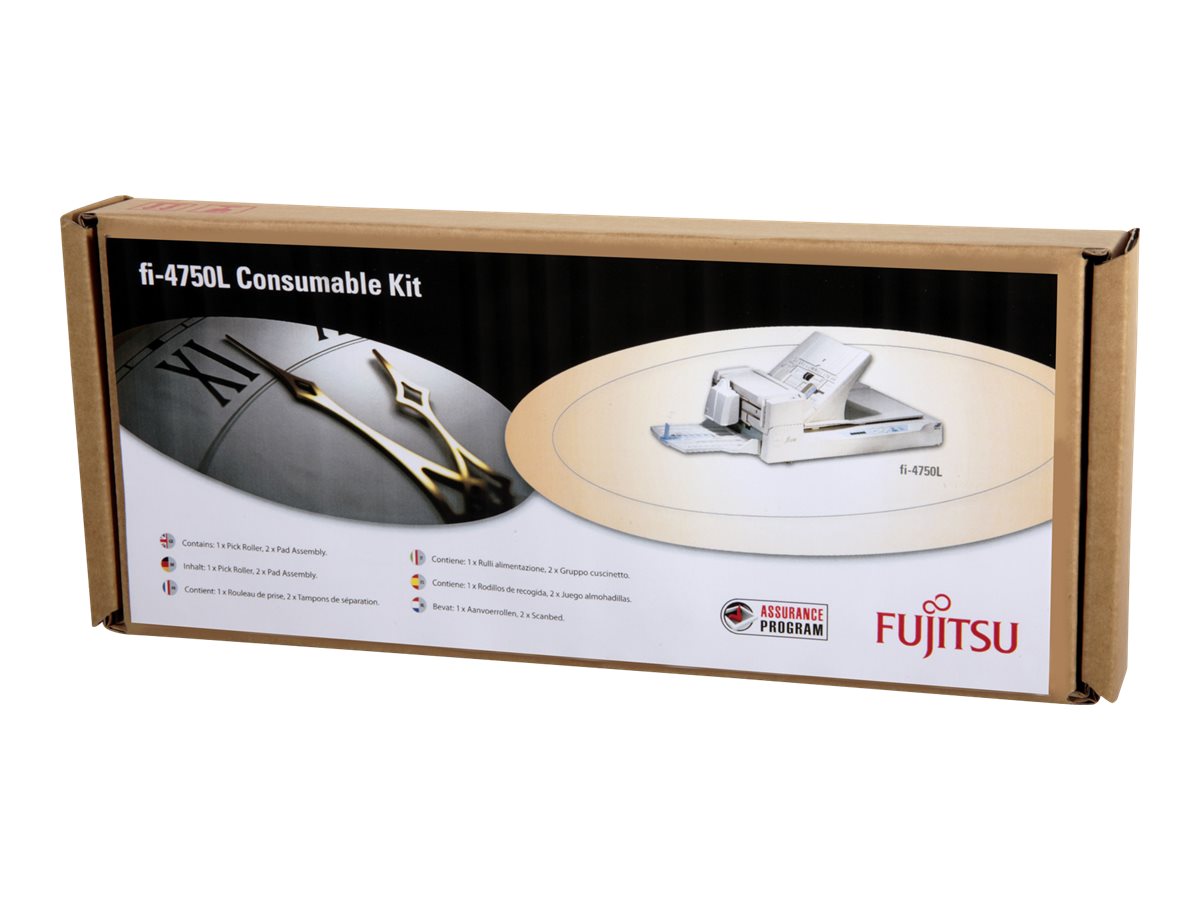 Fujitsu Consumable Kit - Scanner - Verbrauchsmaterialienkit - für fi-4750L
