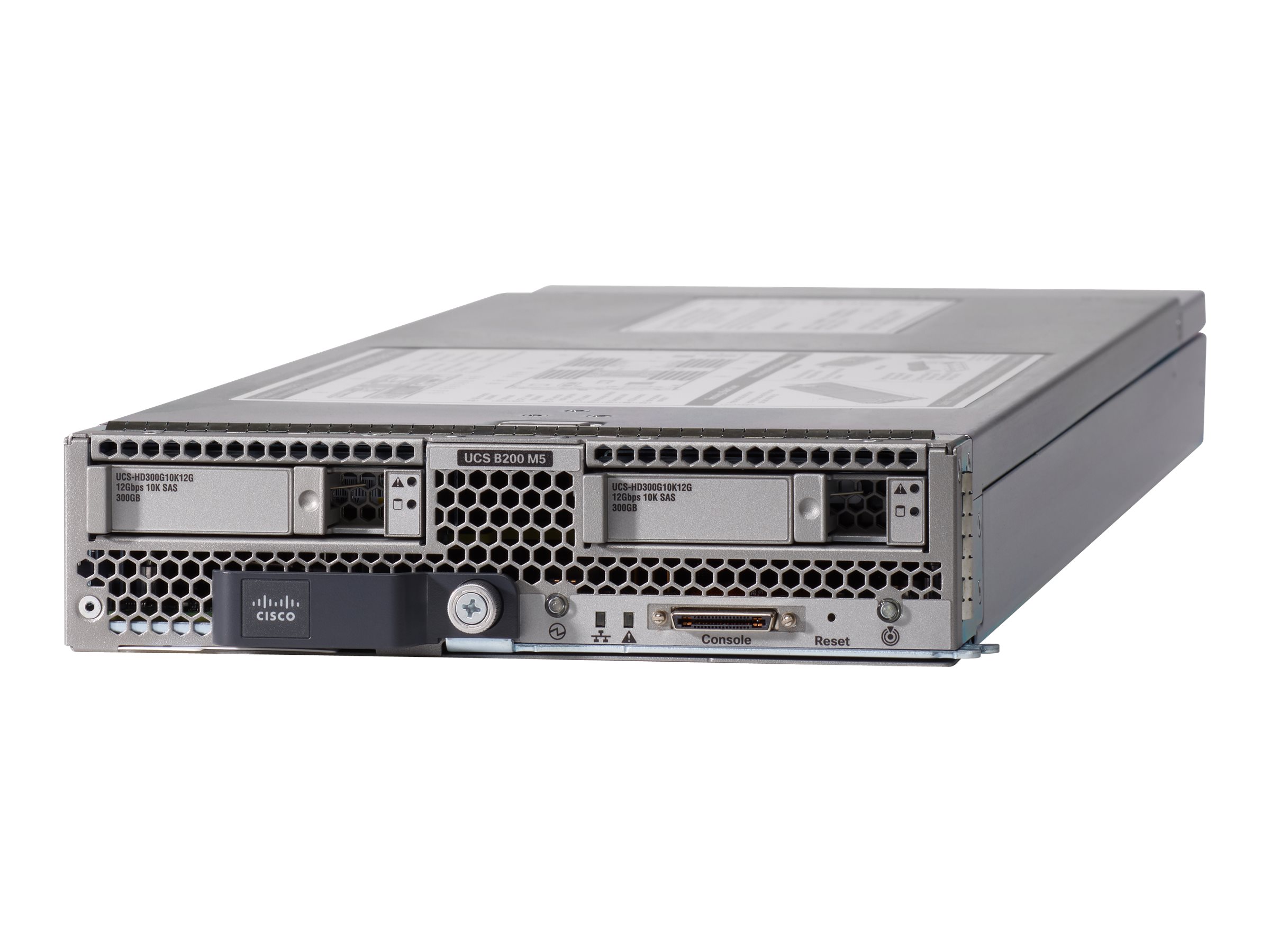 Cisco UCS B200 M5 Blade Server - Server - Blade - zweiweg - keine CPU - RAM 0 GB - SATASAS - Hot-Swap 6.4 cm (2.5)