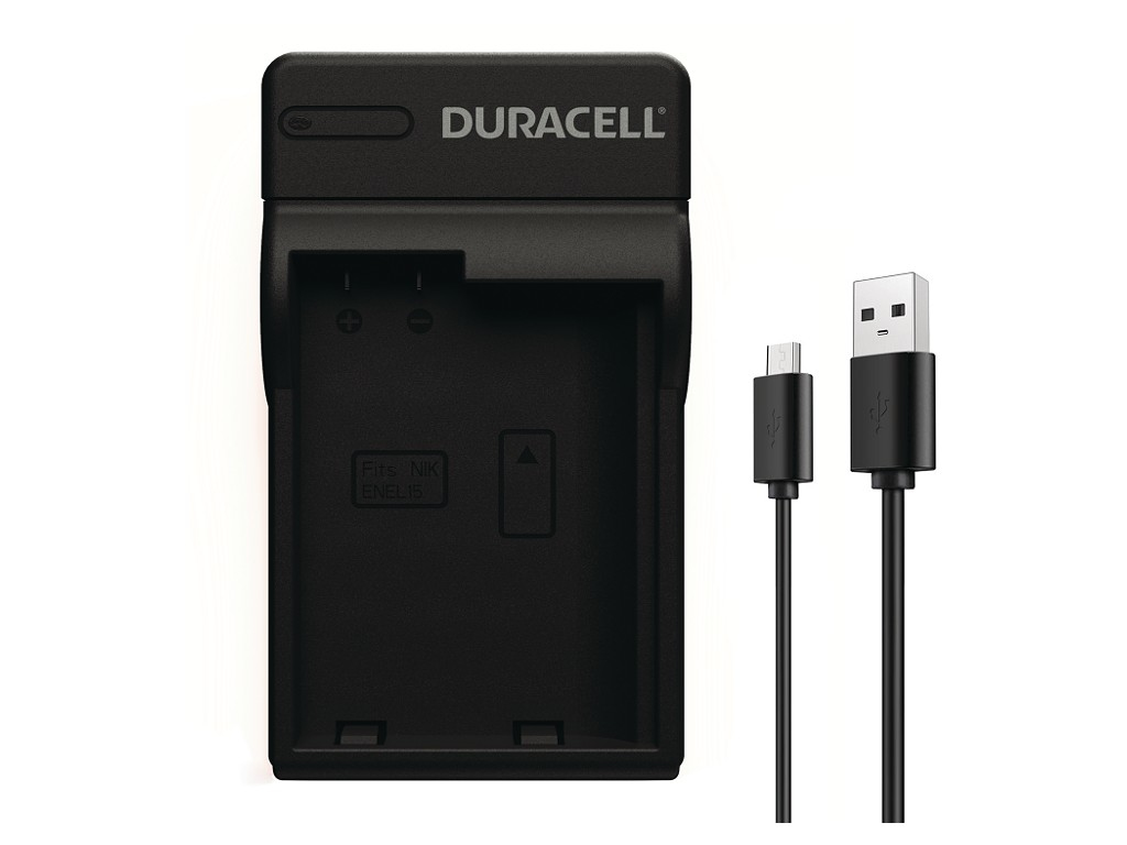 Duracell DRN5922 - USB - Indoor Batterieladegerät - Nikon EN-EL15 - Schwarz - 5 V - 5 V, Ansicht 2